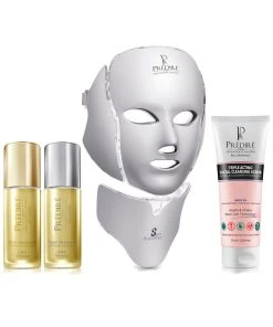 Predire Paris LED Treatment Mask With Cleanse/Moisturize Skincare Women Skincare Sets