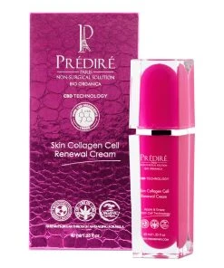 Predire Paris 1.35oz Skin Collagen Cell Renewal Cream With CBD Women Moisturizers & Eye Cream