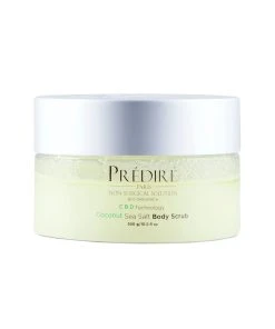 Predire Paris 7.6oz Coconut Sea Salt Body Scrub W/ Stem Cell & CBD Women Bath & Body