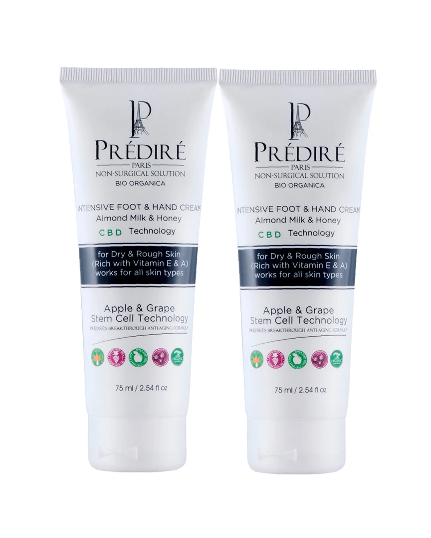 Predire Paris 2.53oz CBD Infused Foot & Hand Cream Set of 2 Women Bath & Body Predire Paris 2.53oz CBD Infused Foot & Hand Cream Set Of 2 Women Bath & Body -Predire Paris Store 1111211848 RLLZ 1