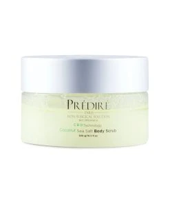 Predire Paris 10.5oz Almond Vanilla Sea Salt Body Scrub Powered Women Bath & Body