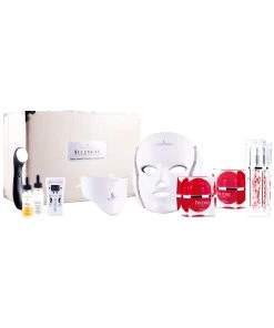 Predire Paris 6.73oz White 8-Element Treatment LED Mask Routine Set Women Tools & Styling