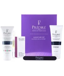 Predire Paris 5pc Almond Milk & Honey Hand & Nail Perfection Set Women Bath & Body