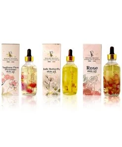 Predire Paris 3oz Skincare Essential Oils-Rose, Jade Butterfly, Neroli Skin Oil Women Skincare Treatments