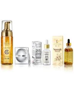 Predire Paris 8.77oz Non-Invasive Age Defying Routine With Neroli Skin Oil Women Skincare Sets