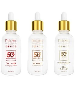 Predire Paris 3oz Hyaluronic & Radiance Skin Infusion Serum Set Women Skincare Treatments