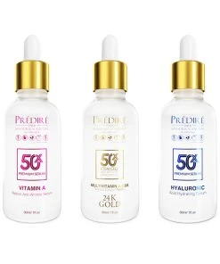 Predire Paris 3oz Hyaluronic & Retinol Skin-Infusion Serum Set Women Skincare Treatments