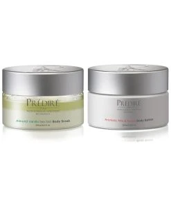 Predire Paris Almond Vanilla Sea Salt Scrub & Milk & Honey Body Butter Set Women Skincare Sets