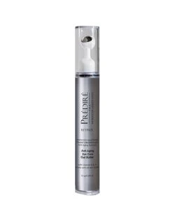 Predire Paris 0.5oz Travel Size Intensive Rapid Renewal Eye Care Anti Aging Gel Roller Women Skincare Treatments