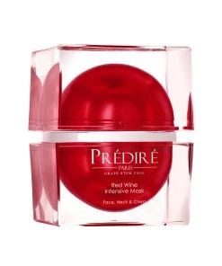 Predire Paris 1.69oz Red Wine Intensive Mask Face, Neck And Chest Powered By Plant Stem Cell Women Face Masks