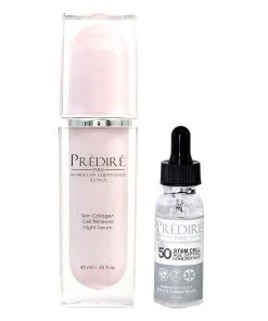 Predire Paris 1.35oz Apple & Grape Stem Cell Serum Set Women Skincare Sets