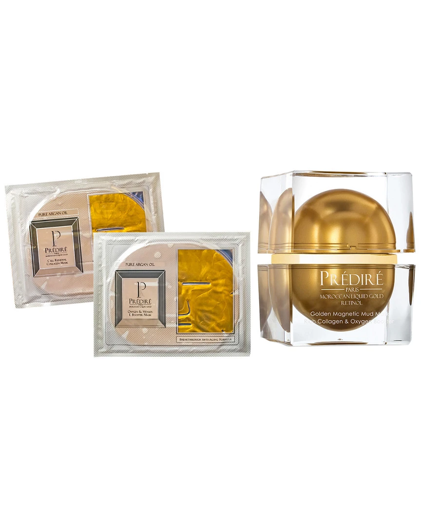 Predire Paris Golden Mud Mask With Apple & Grape Stem Cell Technology Women Face Masks Predire Paris Golden Mud Mask With Apple & Grape Stem Cell Technology Women Face Masks -Predire Paris Store 4120757003 RLLZ 1