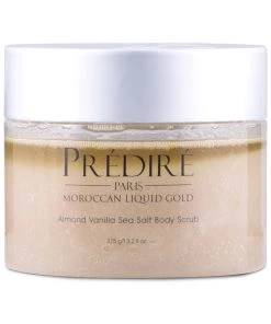 Predire Paris Almond Vanilla Sea Salt Exfoliating Body Scrub Women Bath & Body